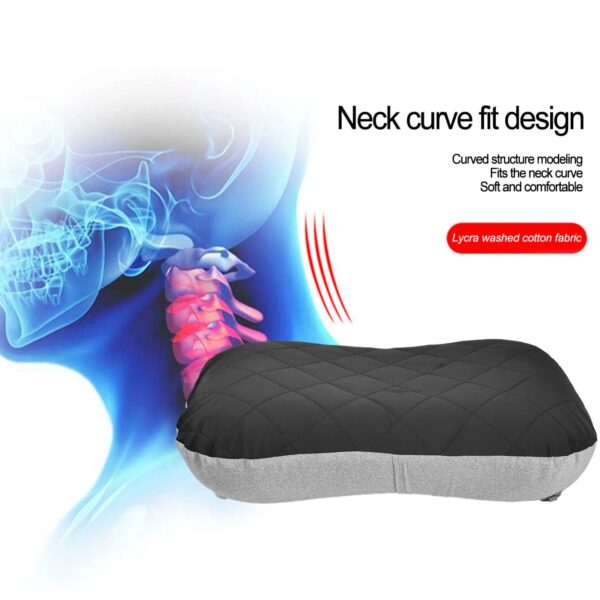 Almohada Plegable Inflable - Imagen 5